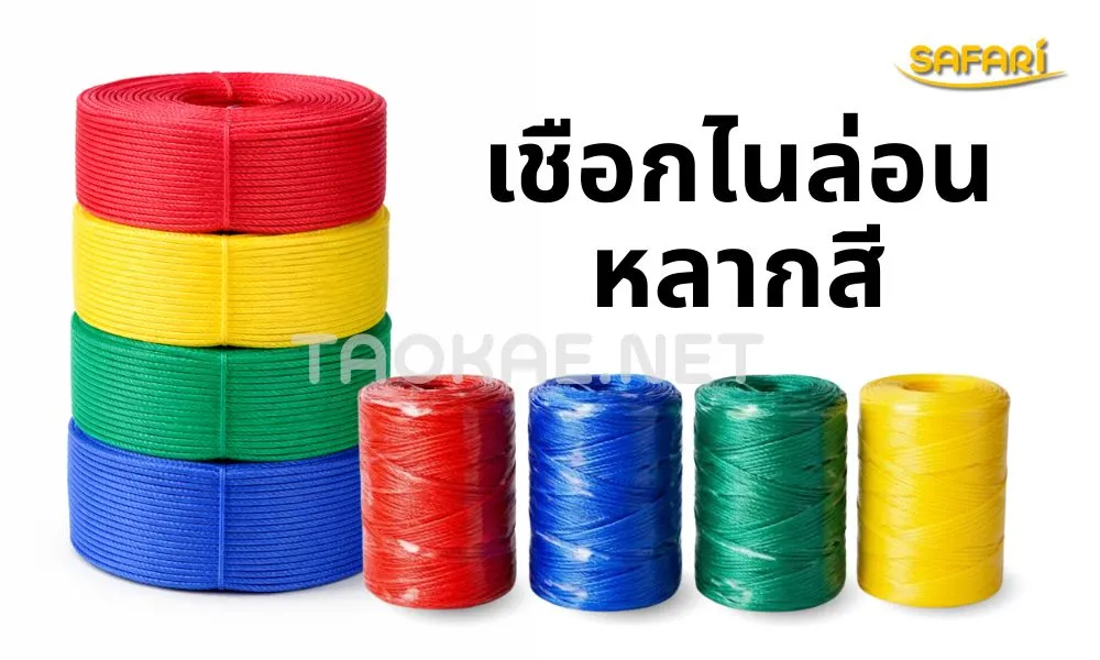 เชือกไนล่อนสี