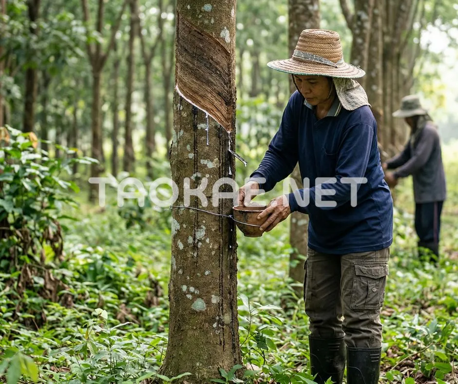 ลวดรองจอกน้ำยางพารา
