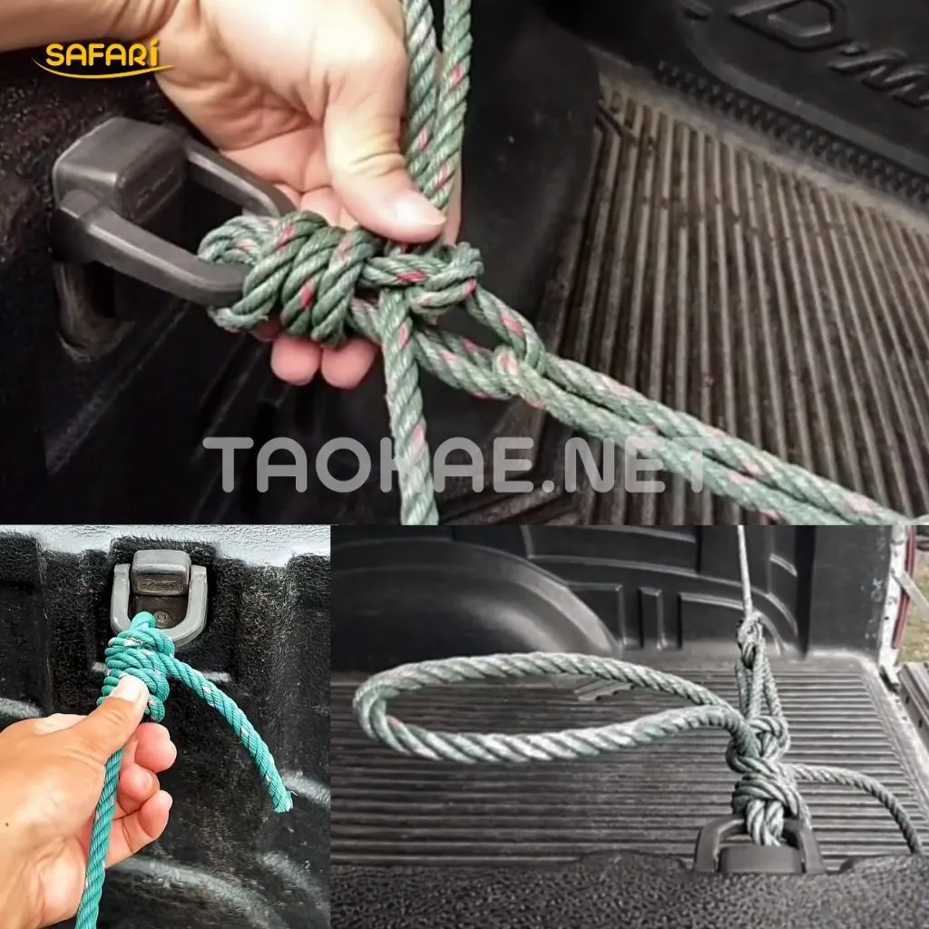 เชือกไนล่อน - ผูกกระบะท้ายรถ