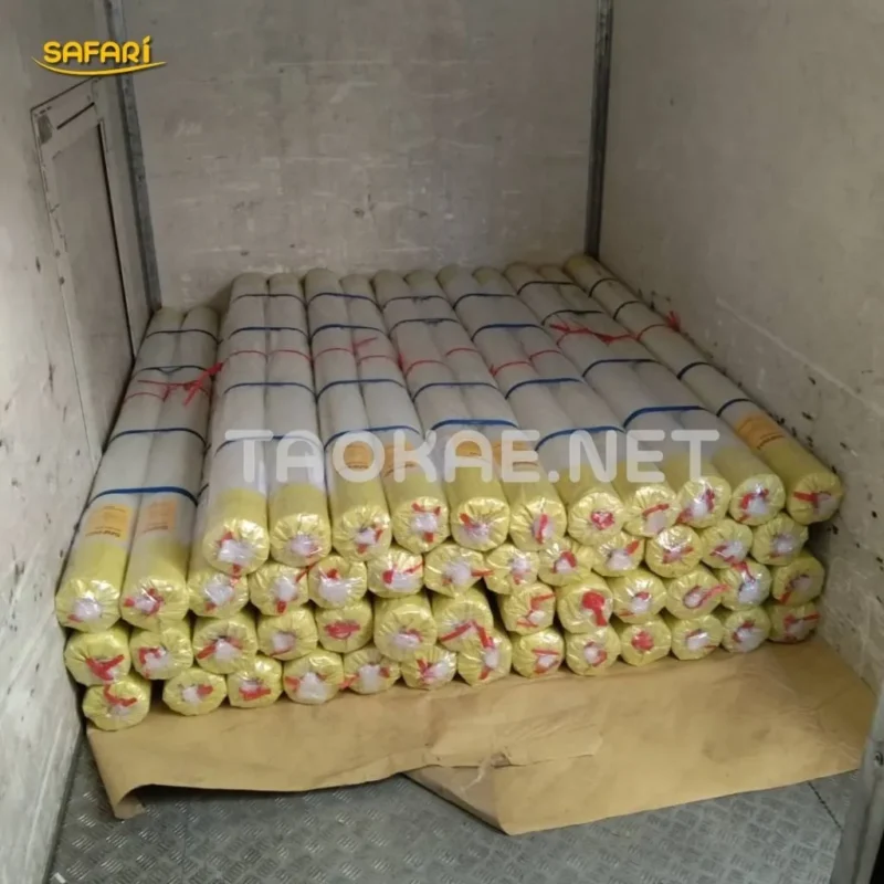 การขนส่ง พลาสติกปูบ่อ SAFARI