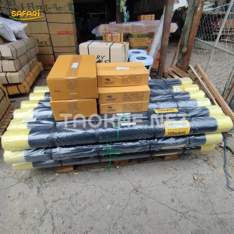 การขนส่ง พลาสติกปูบ่อ SAFARI