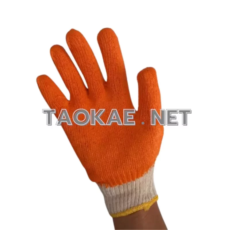 ถุงมือผ้าเคลือบยางพารา-4