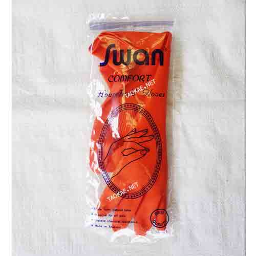 ถุงมือยางswan