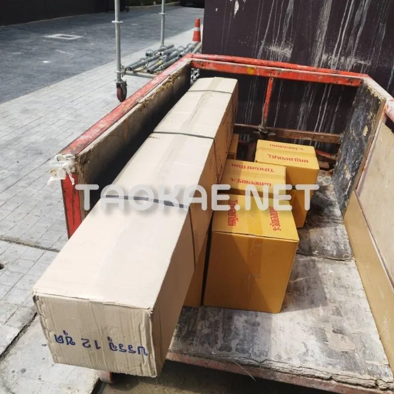 รีวิวส่งของ - น้ำยาดันฝุ่น