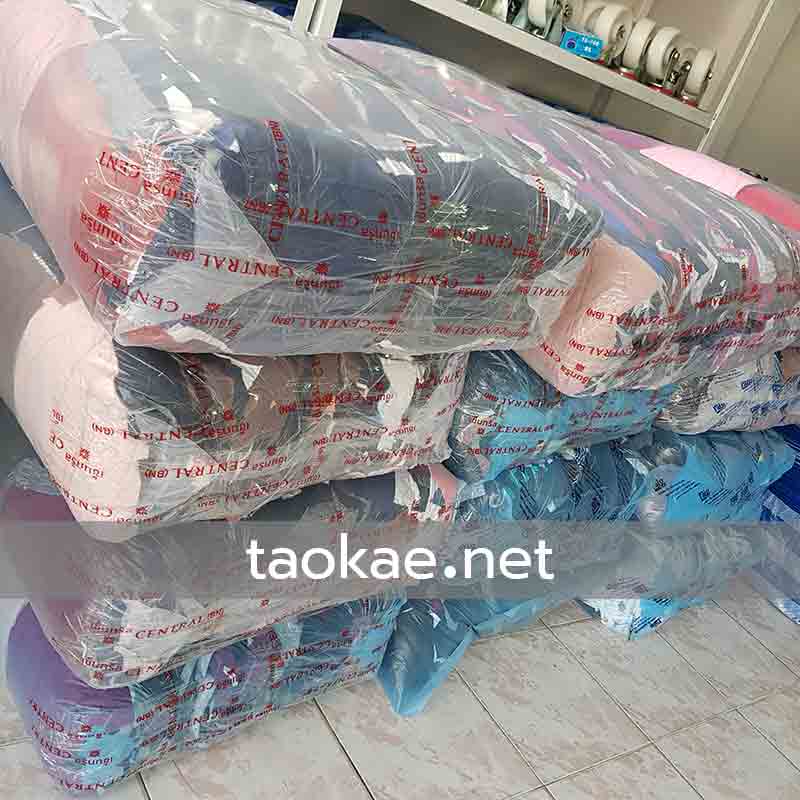 ผ้าวนคละสี