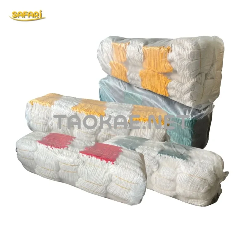 ถุงมือผ้าทอ ขายส่ง ถุงละ 10 โหล