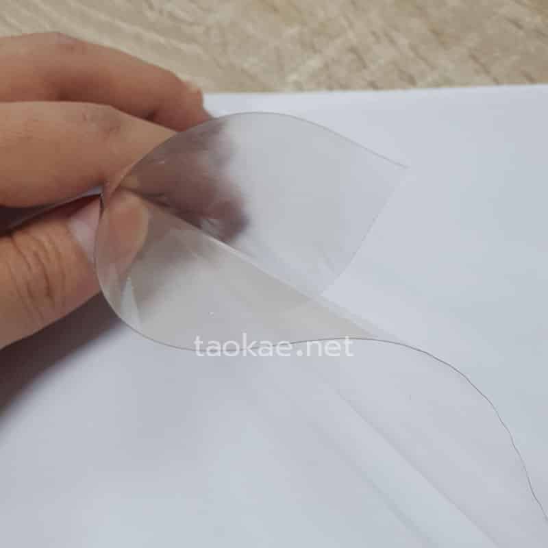 พลาสติกใส 0.10มม