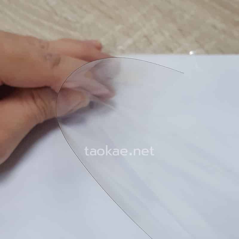 พลาสติกใส 0.07มม