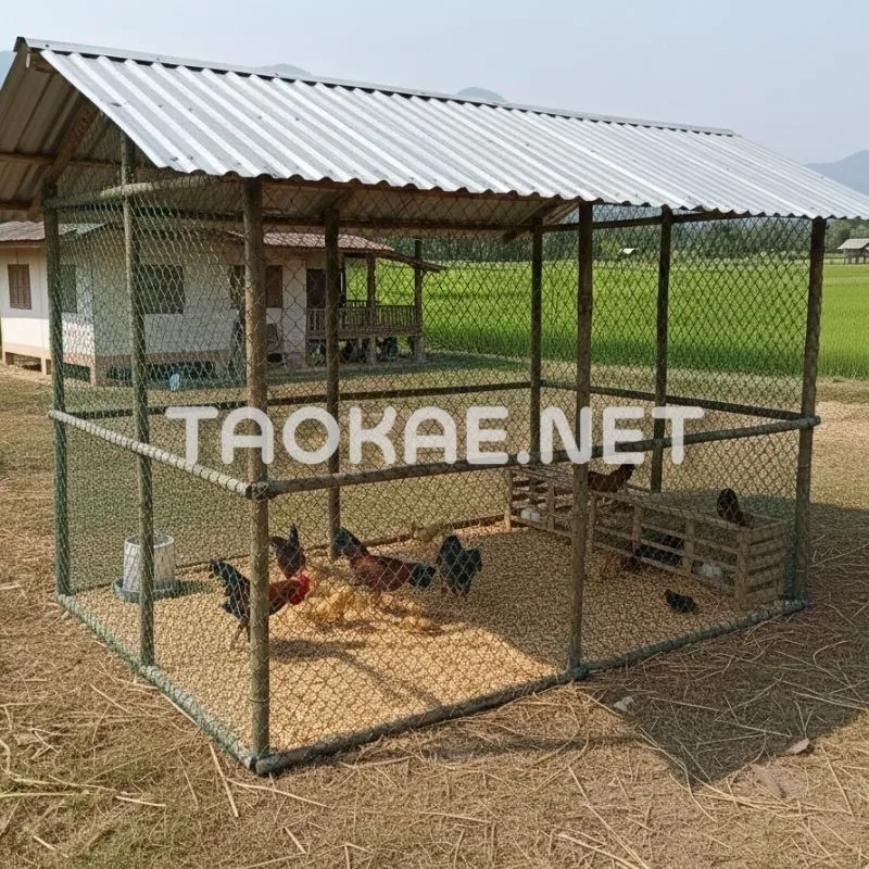 ตาข่ายอวนโปลี - ใช้งานปศุสัตว์