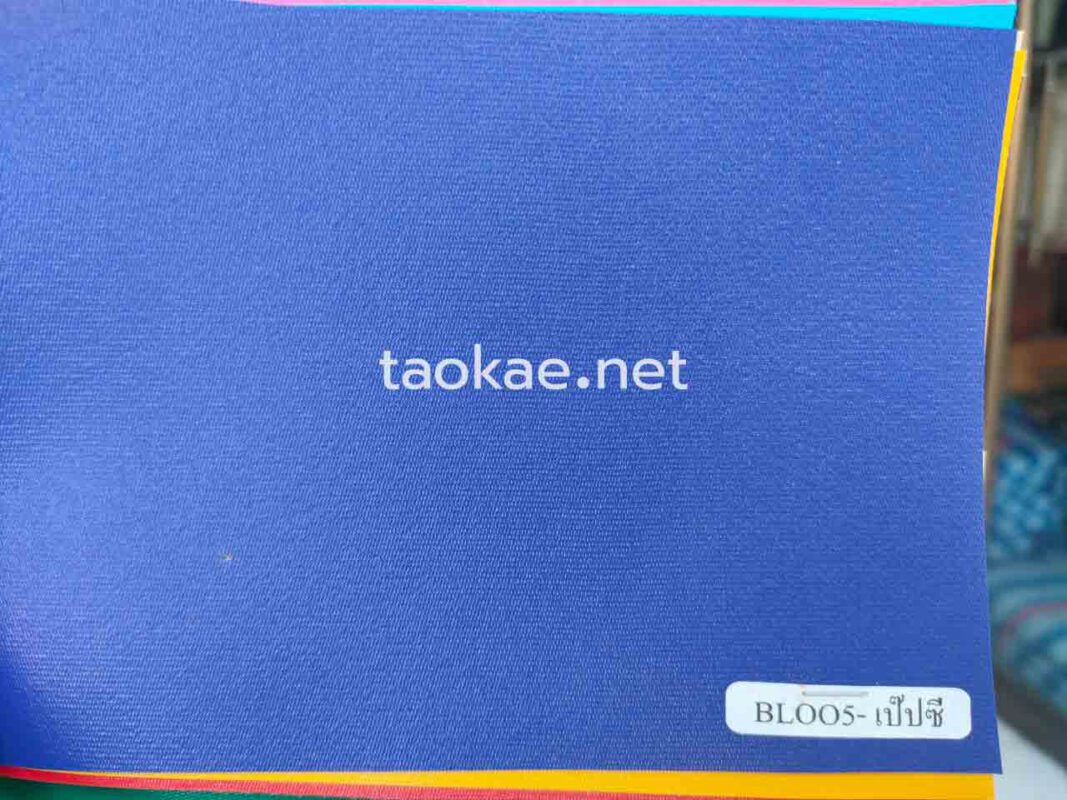 ผ้าใบคูนิล่อนสีน้ำเงิน