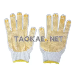 ถุงมือผ้าปุ่มกันลื่น-1