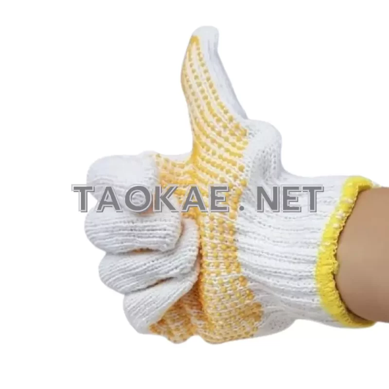 ถุงมือผ้าปุ่มกันลื่น-3