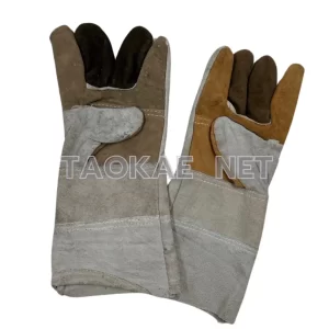 ถุงมือหนังขุย