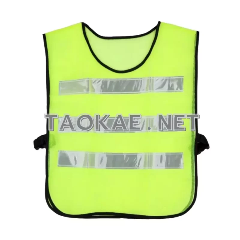 เสื้อสะท้อนแสง 3 แถบ สีเขียว