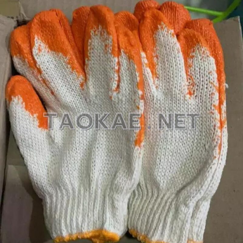 ถุงมือผ้าเคลือบยางพารา-9