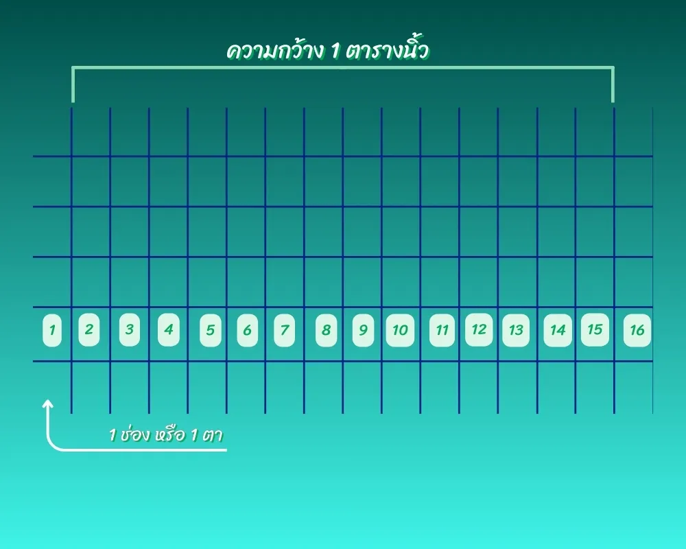 ทำความเข้าใจเกี่ยวกับขนาดตา 16 / 20