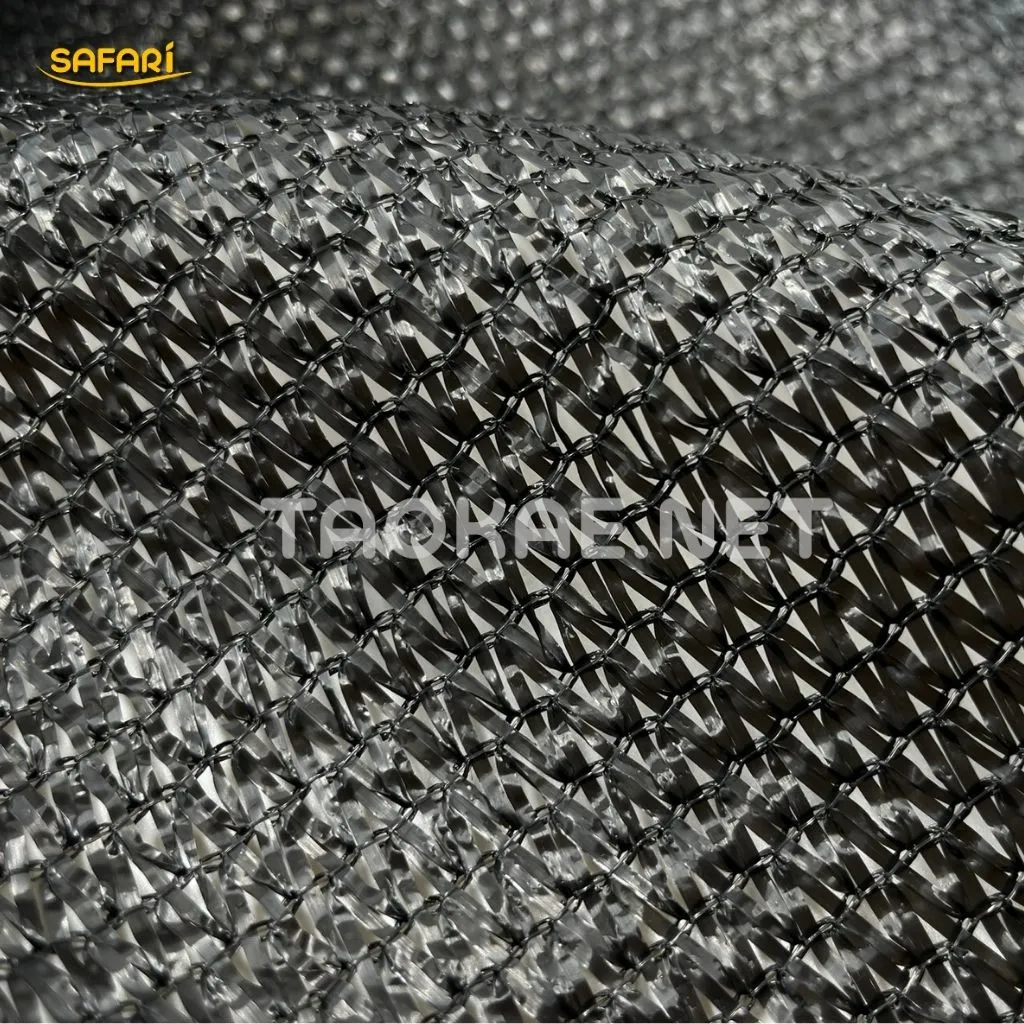 สแลนถักไขว้-สีดำ