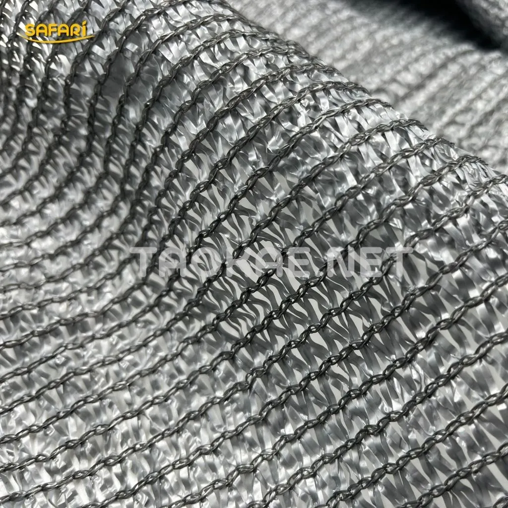 สแลนถักไขว้-สีเงิน