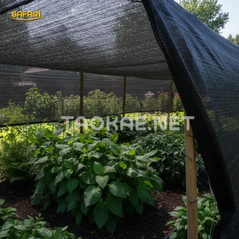 สแลนสีดำ กันแดดดีเยี่ยม พืชร่มเงาชอบ