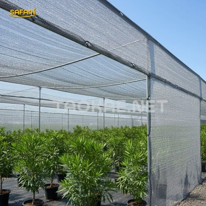 สแลนสีเงิน – ลดร้อน สะท้อนแสง ลดโรคพืช