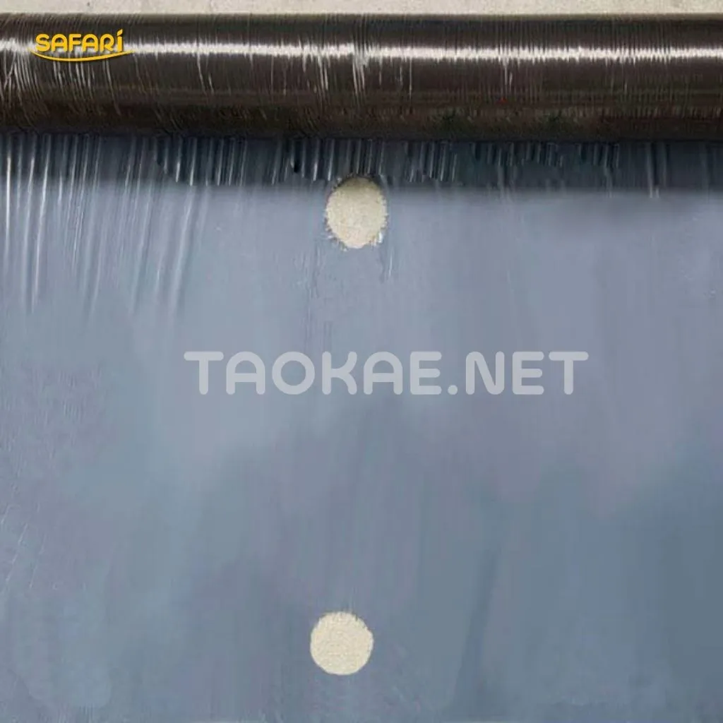 เจาะรูพลาสติกคลุมดิน-เจาะรูเดี่ยว