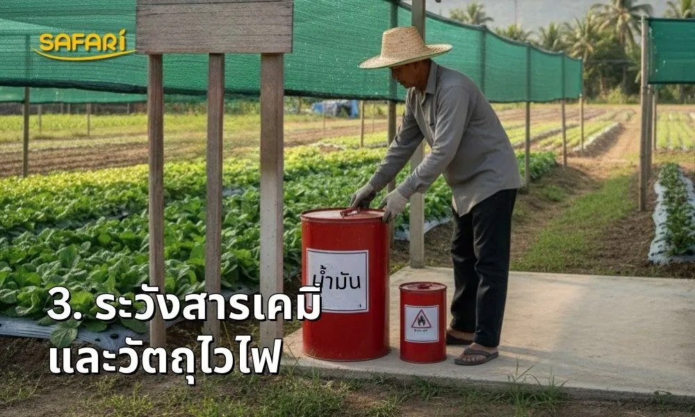 ระวังสารเคมีและวัตถุไวไฟ