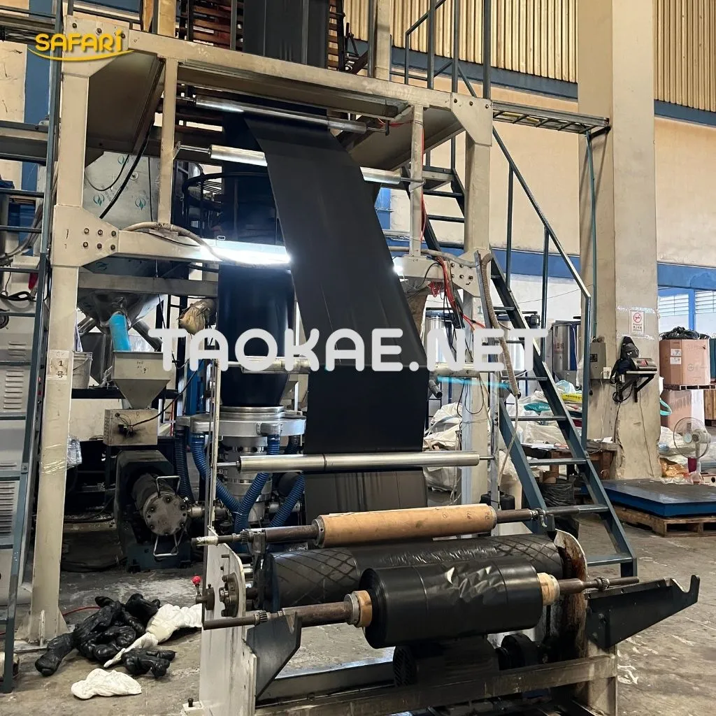 ถุงขยะผลิตด้วยเครื่องจักรมาตรฐาน