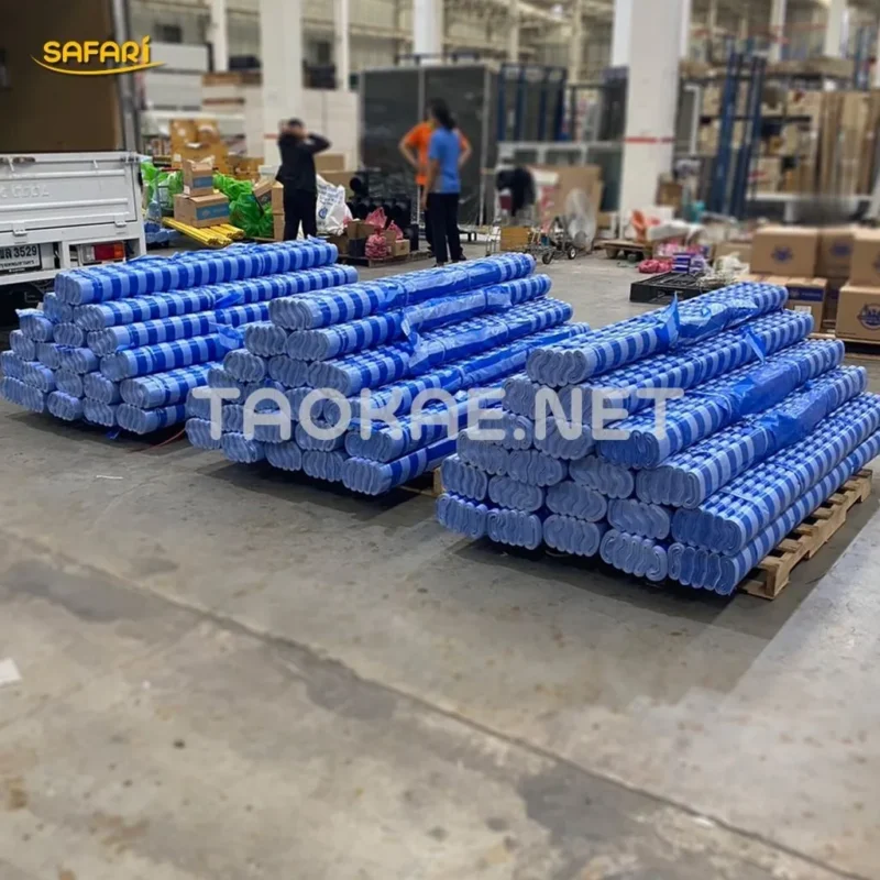 บลูชีทลายฟ้าขาว-สต็อกพร้อมส่ง