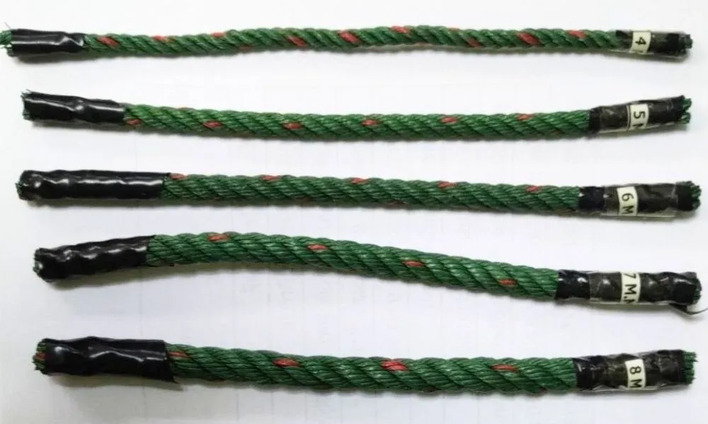 พันเก็บปลายเชือก ด้วยสก็อตเทป