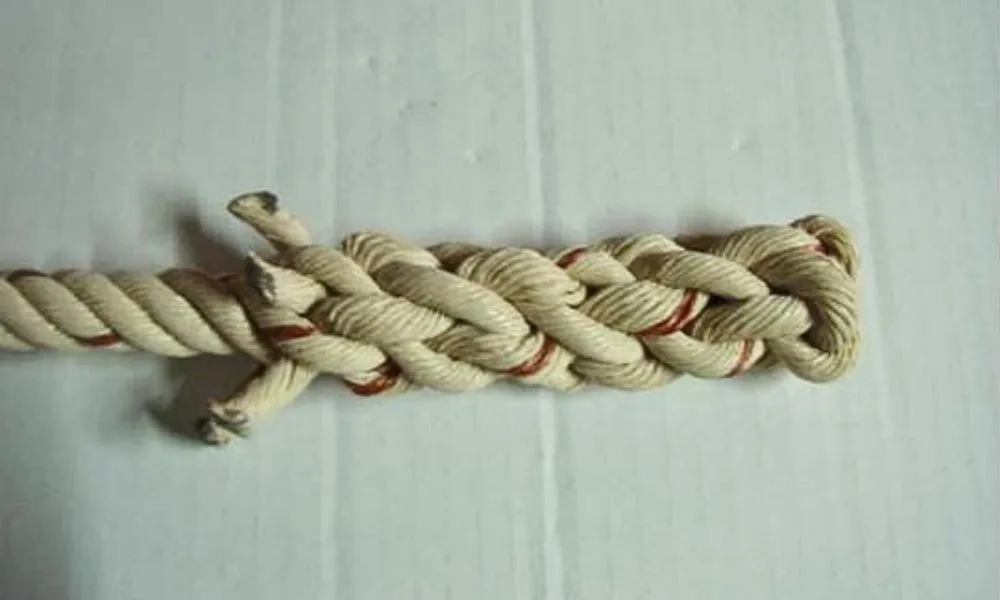 การถักปลายเชือก