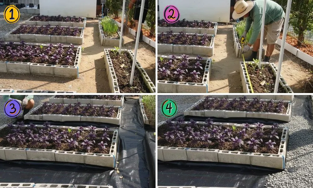 ปูหินจัดสวนไม่ให้หญ้าขึ้น