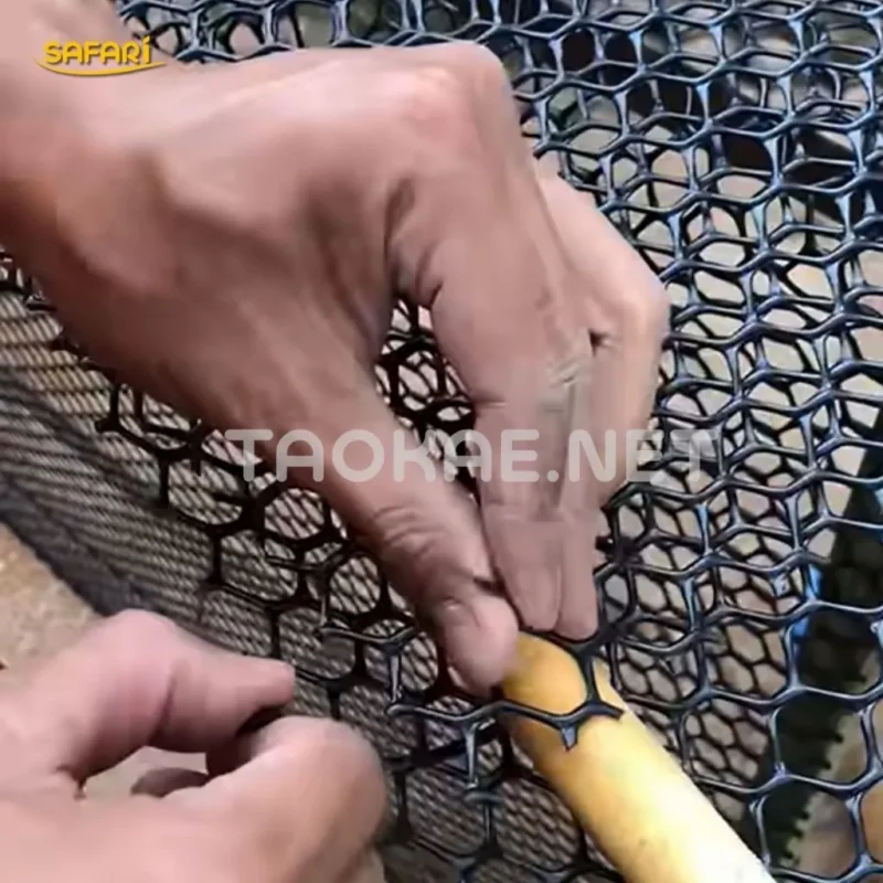 เทคนิคติดตั้งตามไอเดียทำกรงสัตว์ให้ตึงสวย