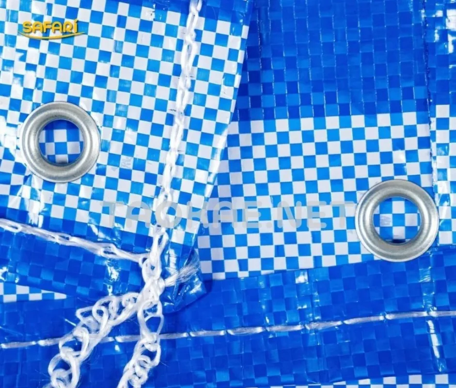 บลูชีทลายฟ้าขาว-ตอกตาไก่แข็งแรง