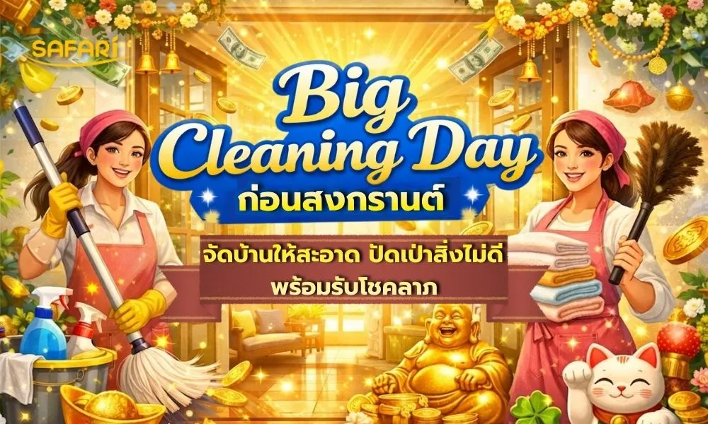 Big Cleaning Day ก่อนสงกรานต์
