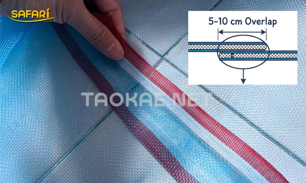 ต่อมุ้งฟ้า เป็นผ้าลานตากข้าว