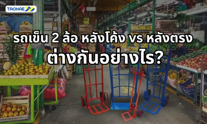 รถเข็น 2 ล้อ