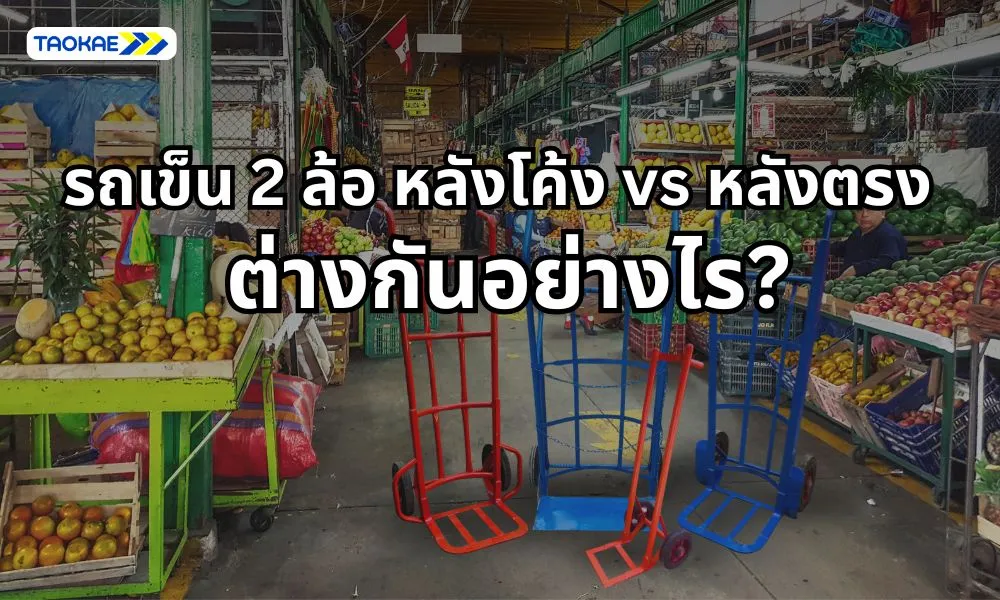 รถเข็น 2 ล้อ