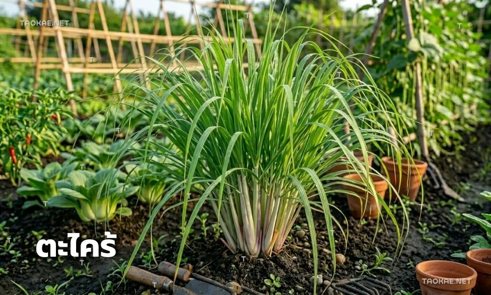 ตะไคร้-พืชทนแล้ง
