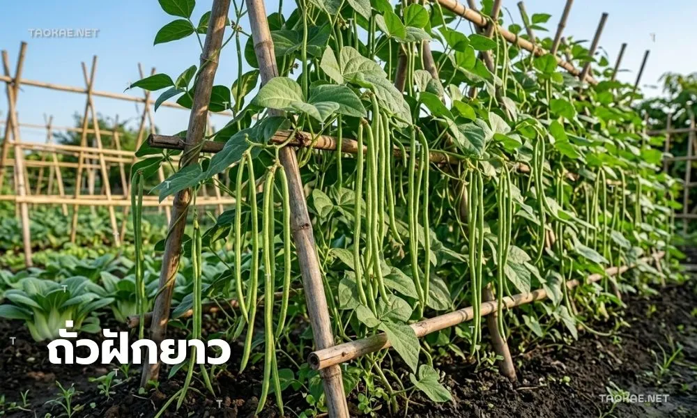 ถั่วฝักยาว-พืชทนแล้ง