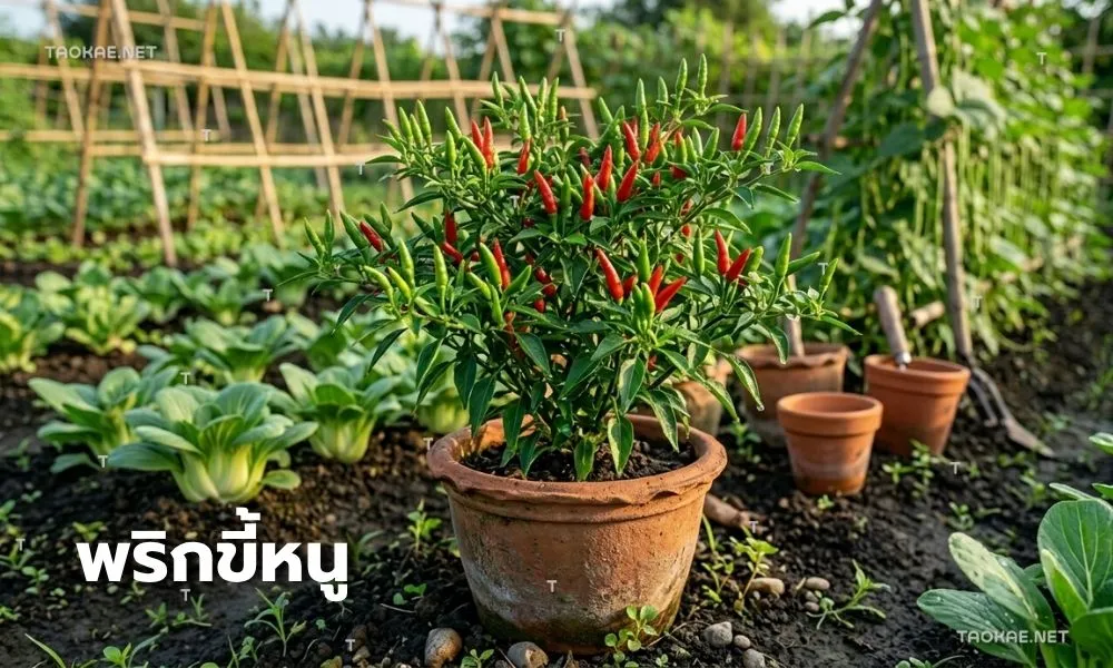 พริกขี้หนู-พืชทนแล้ง