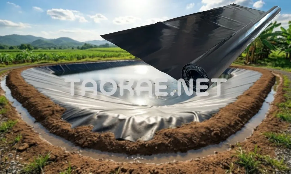 พลาสติกปูบ่อ3 สี-สีดำ