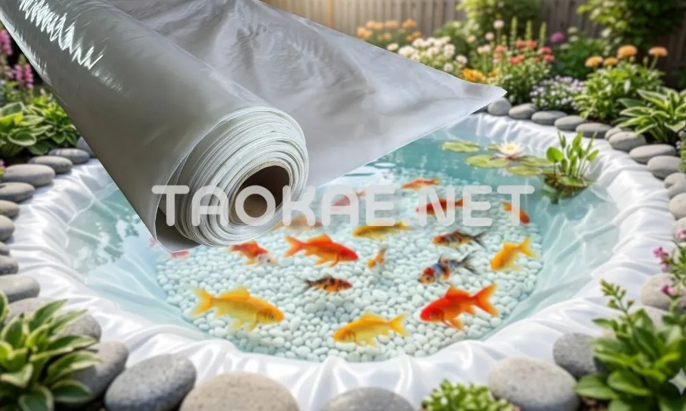 พลาสติกปูบ่อ3 สี-สีใส