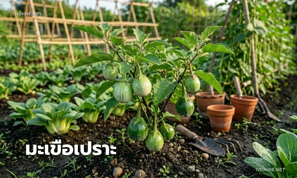 มะเขือเปราะ-พืชทนแล้ง