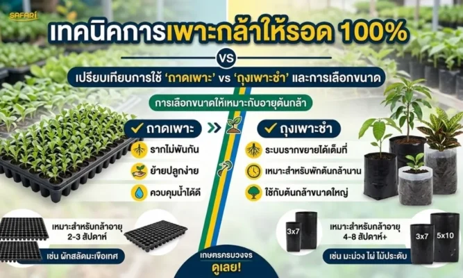 เทคนิคการเพาะกล้า